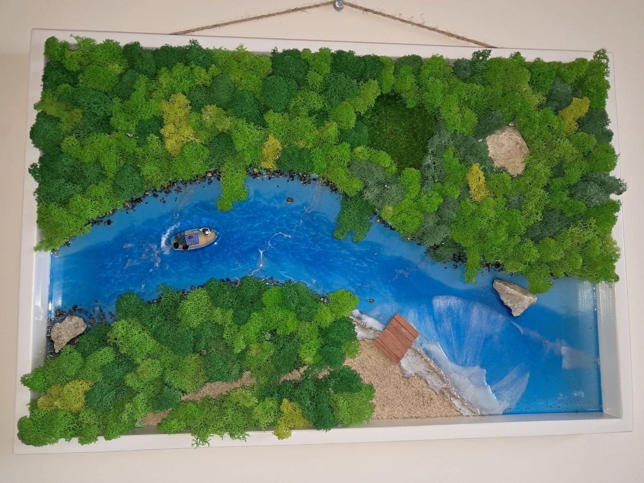 Картини и пана със скандинавски мъх