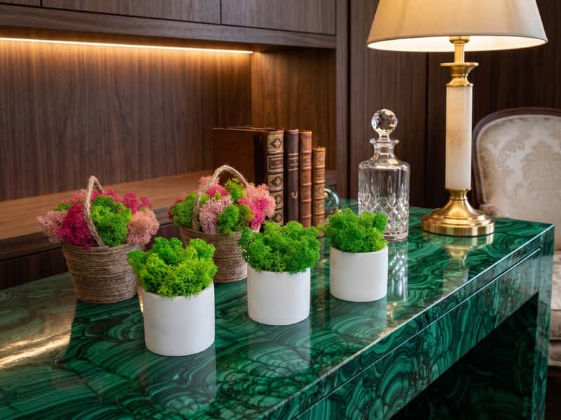flower pots and baskets
