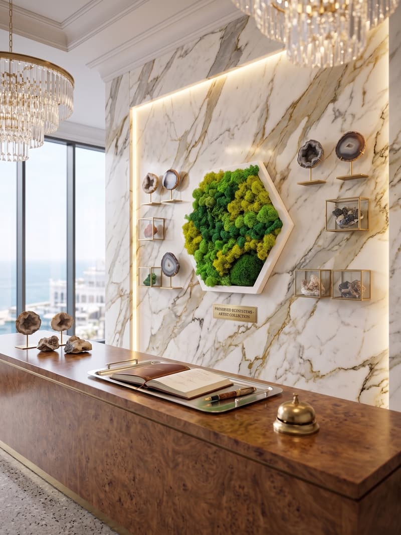 Пано - Зелен декор